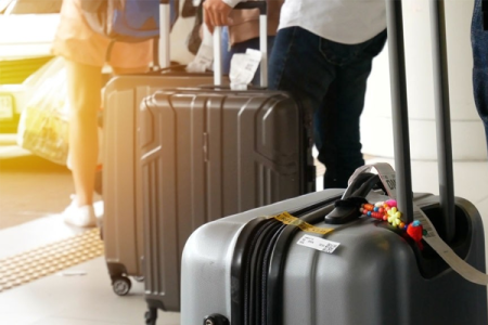 Airport transfers (max of 2 adults + 1 child & 2 luggage pieces)